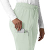 Force Cross-Flex Women's Straight Leg Cargo Scrub Pant Big Sky pocket with pen slot