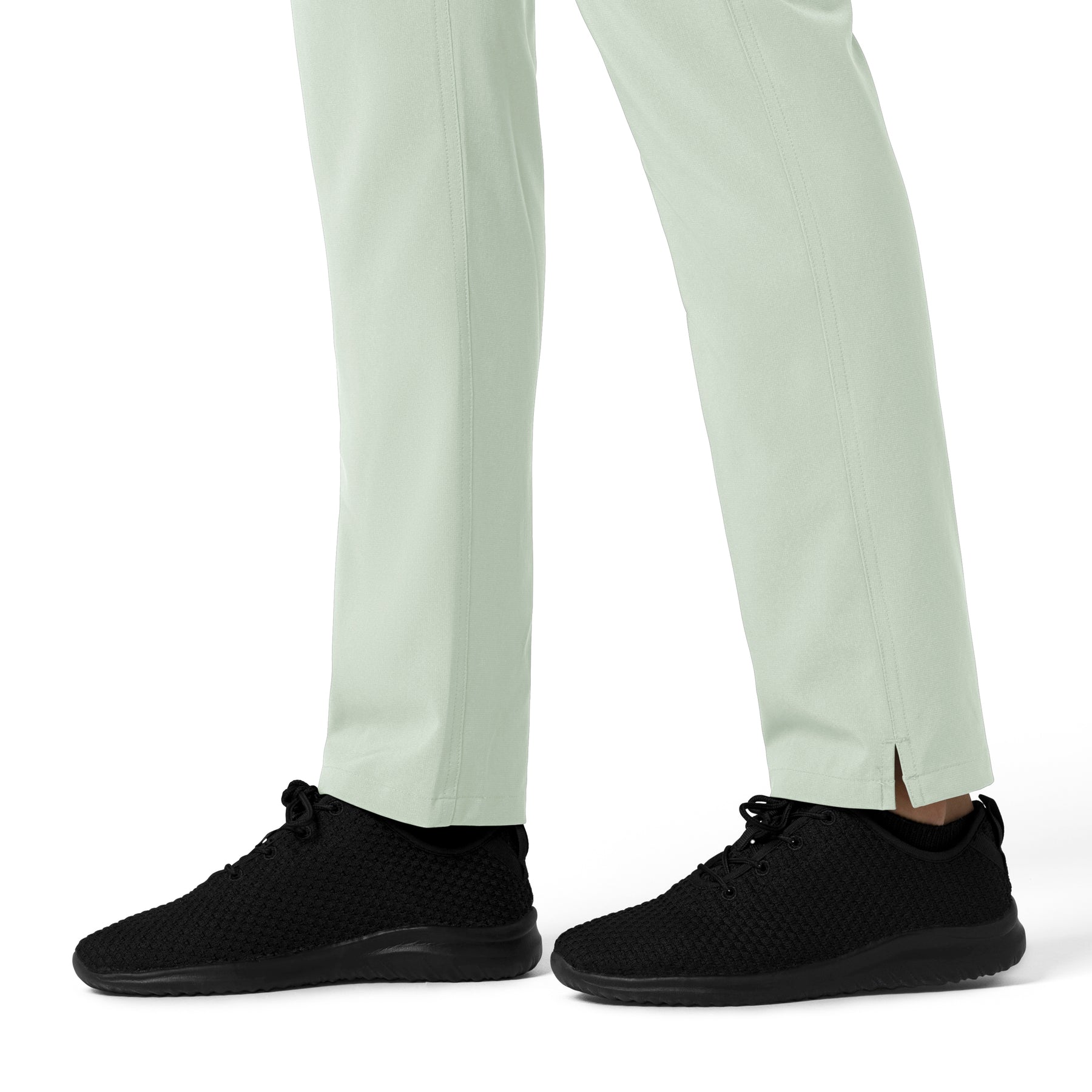 Force Cross-Flex Women's Straight Leg Cargo Scrub Pant Big Sky hemline detail