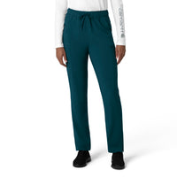Force Cross-Flex Women's Straight Leg Cargo Scrub Pant Caribbean