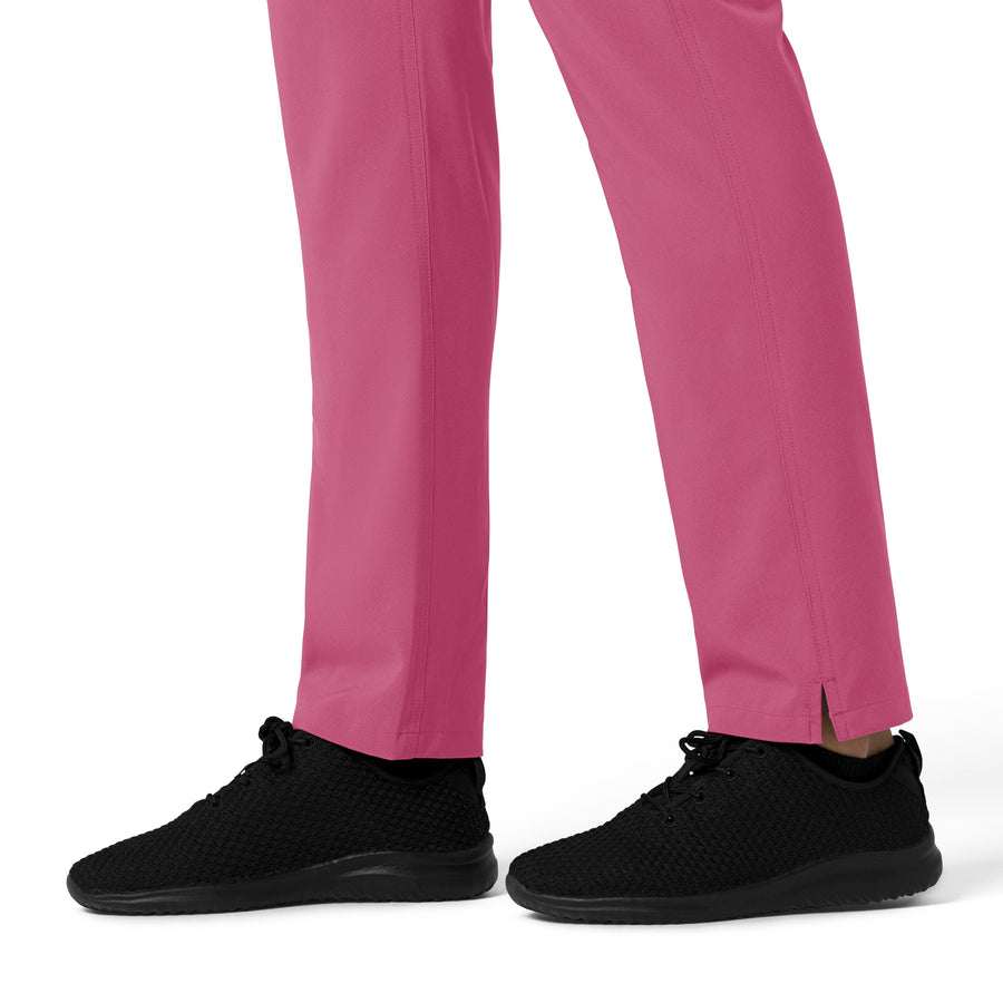 Carhartt Force Cross-Flex Women's Straight Leg Cargo Scrub Pant - Electric Fuschia