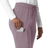 Force Cross-Flex Women's Straight Leg Cargo Scrub Pant Lavender Mist back detail