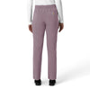 Force Cross-Flex Women's Straight Leg Cargo Scrub Pant Lavender Mist back view