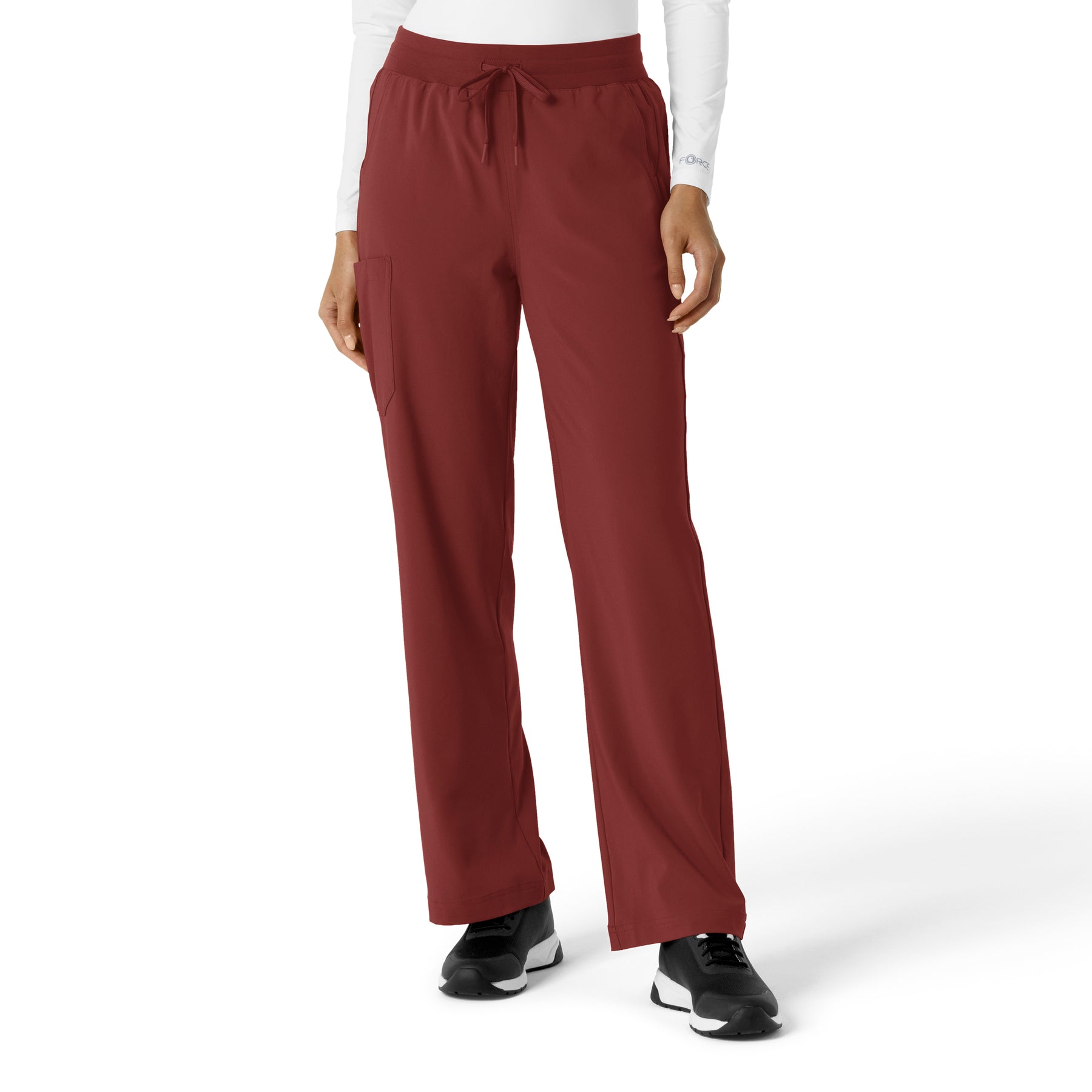 Force Cross-Flex Women's Boot Cut Scrub Pant Amber Terrain