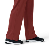 Force Cross-Flex Women's Boot Cut Scrub Pant Amber Terrain back detail