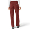 Force Cross-Flex Women's Boot Cut Scrub Pant Amber Terrain back view