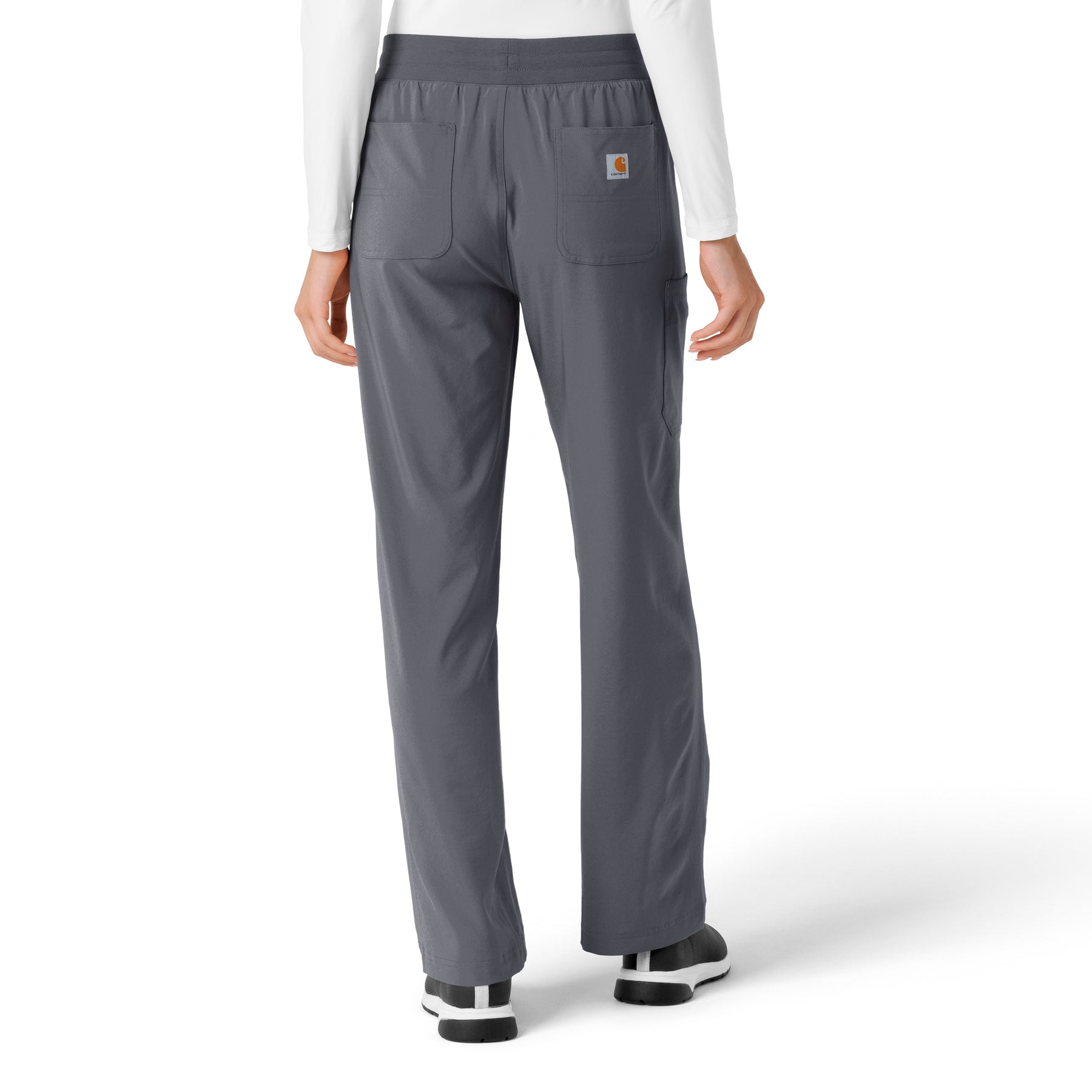 Carhartt Cross-Flex Women's Boot Cut Scrub Pant - Approaching Storm