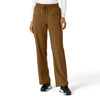 Force Cross-Flex Women's Boot Cut Scrub Pant Carhartt Brown