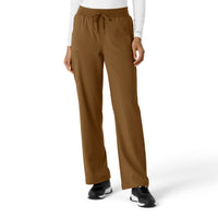 Force Cross-Flex Women's Boot Cut Scrub Pant Carhartt Brown