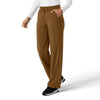 Force Cross-Flex Women's Boot Cut Scrub Pant Carhartt Brown side view