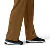 Force Cross-Flex Women's Boot Cut Scrub Pant Carhartt Brown back detail