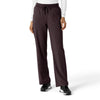 Force Cross-Flex Women's Boot Cut Scrub Pant Dark Sepia