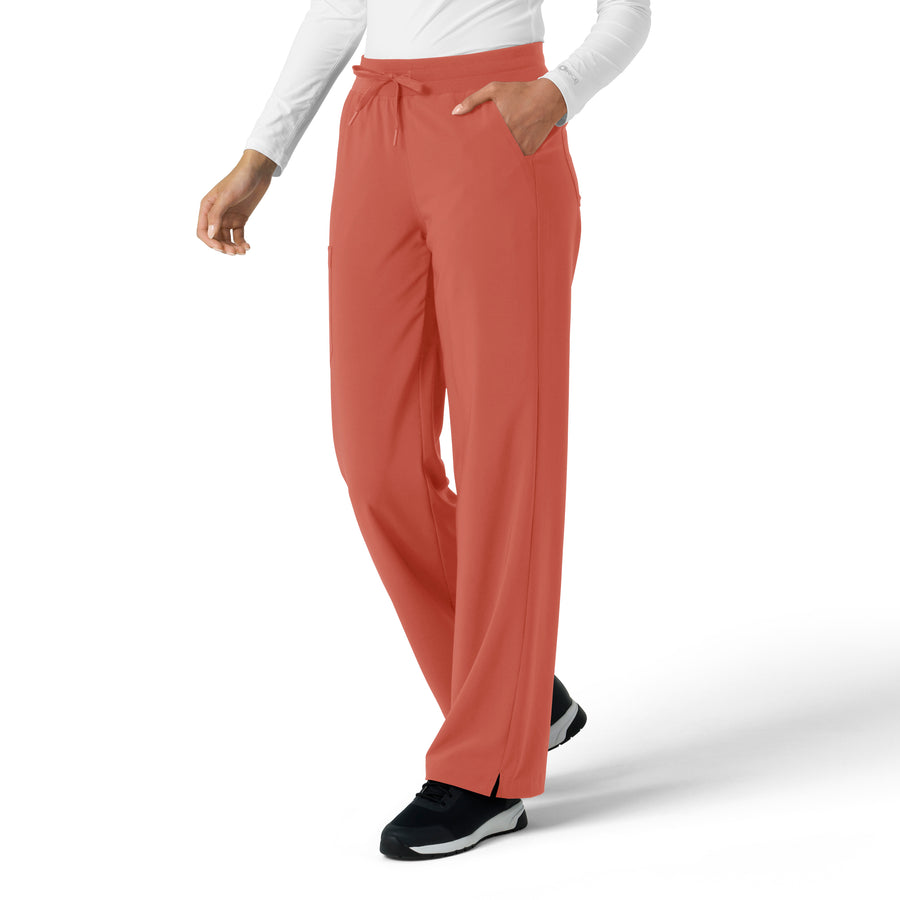 Force Cross-Flex Women's Boot Cut Scrub Pant Dusty Cedar side view