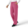 Force Cross-Flex Women's Boot Cut Scrub Pant Electric Fuschia side view