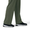 Force Cross-Flex Women's Boot Cut Scrub Pant Olive back detail