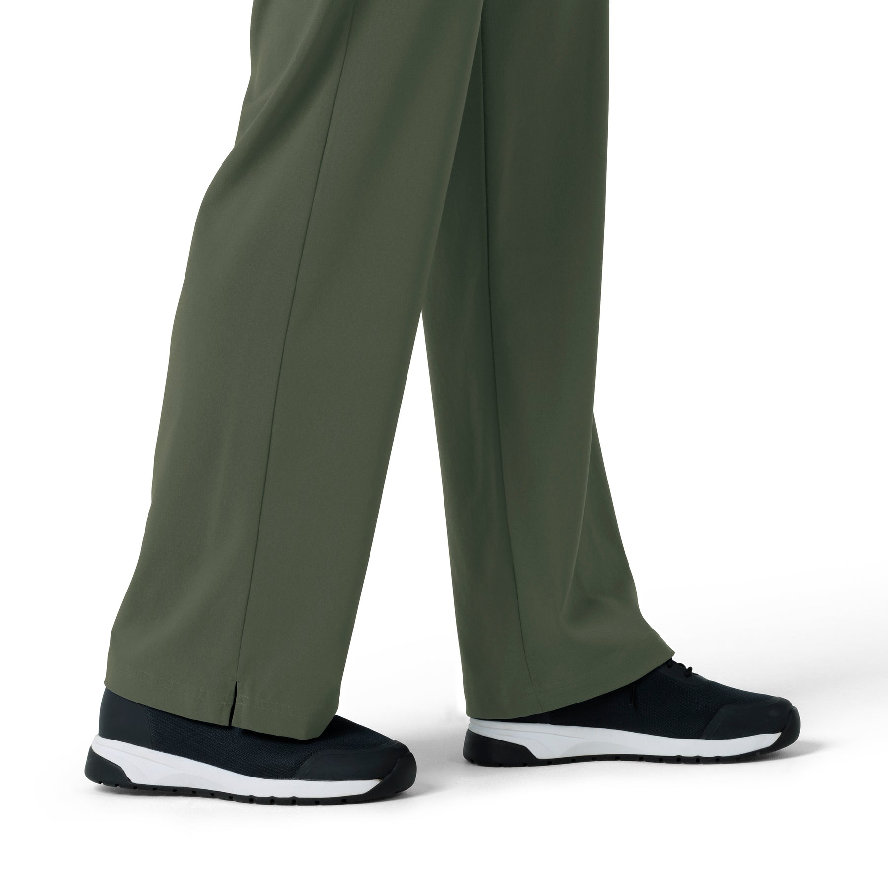 Force Cross-Flex Women's Boot Cut Scrub Pant Olive back detail