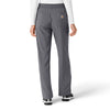 Force Cross-Flex Women's Boot Cut Scrub Pant Pewter back view