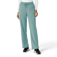 Force Cross-Flex Women's Boot Cut Scrub Pant Summer Blue