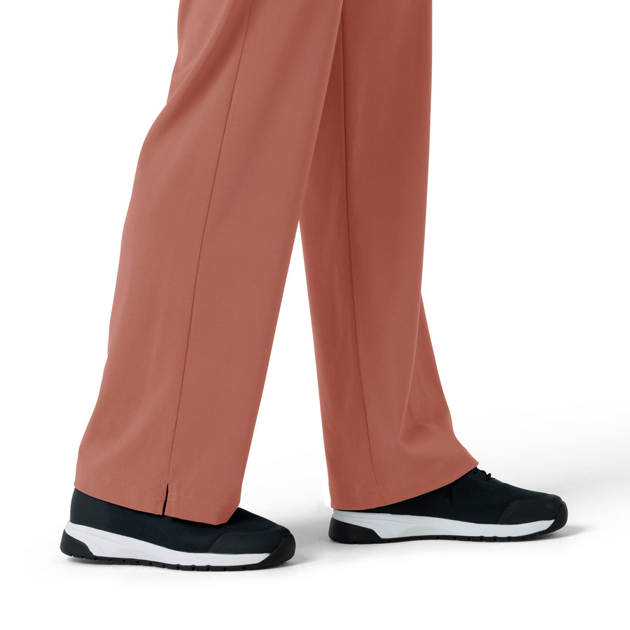 Force Cross-Flex Women's Boot Cut Scrub Pant Wildrose back detail