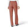Force Cross-Flex Women's Boot Cut Scrub Pant Wildrose back view