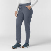 Cross-Flex Knits Knit Women's Modern Fit Scrub Pant Approaching Storm side view