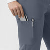 Cross-Flex Knits Knit Women's Modern Fit Scrub Pant Approaching Storm side detail 1