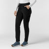 Force Cross-Flex Knit Women's Modern Scrub Pant Black side view