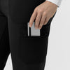 Force Cross-Flex Knit Women's Modern Scrub Pant Black front detail