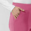 Force Cross-Flex Knit Women's Modern Scrub Pant Electric Fuschia side detail 2