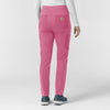 Force Cross-Flex Knit Women's Modern Scrub Pant Electric Fuschia back view