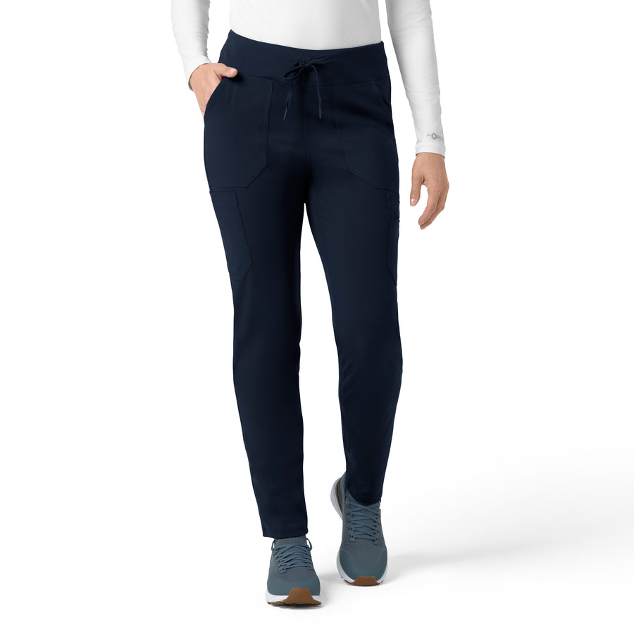 Force Cross-Flex Knit Women's Modern Scrub Pant Navy