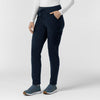 Force Cross-Flex Knit Women's Modern Scrub Pant Navy side view