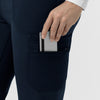 Force Cross-Flex Knit Women's Modern Scrub Pant Navy front detail