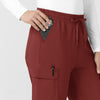 Force Cross-Flex Women’s Force Cross-Flex High Waisted Ankle Scrub Pant Amber Terrain side detail 2