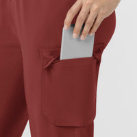 Force Cross-Flex Women’s Force Cross-Flex High Waisted Ankle Scrub Pant Amber Terrain hemline detail