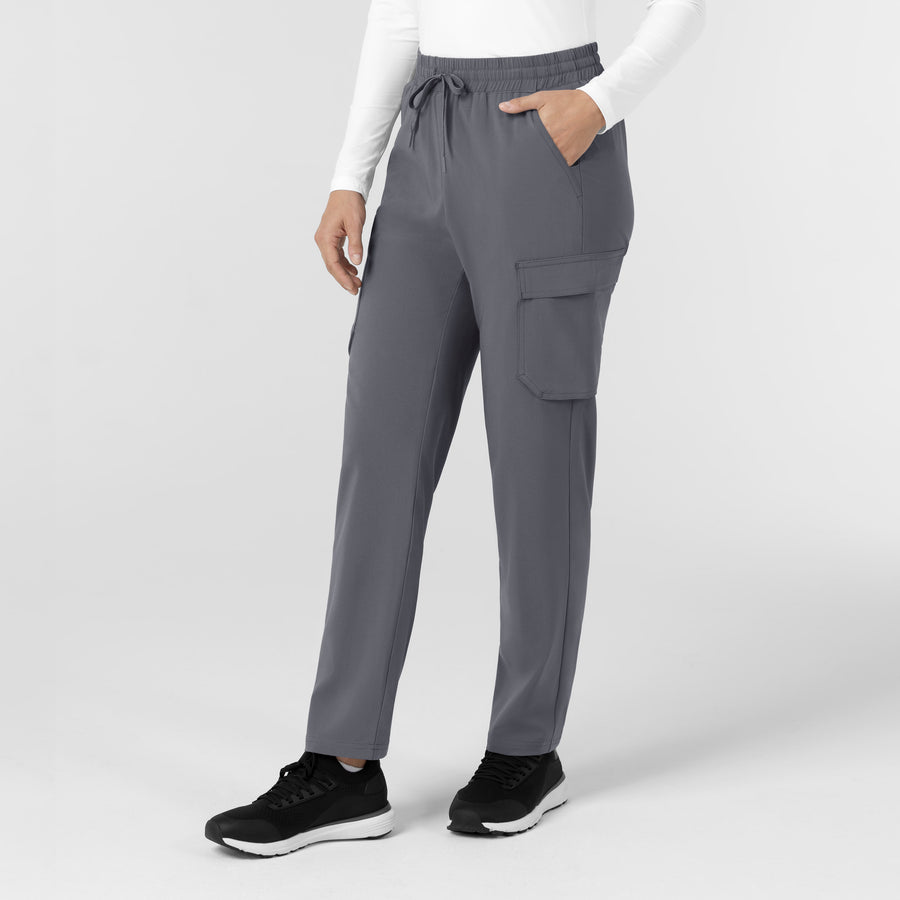Carhartt Cross-Flex Women’s Cross-Flex High Waisted Ankle Scrub Pant - Approaching Storm