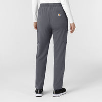 Carhartt Cross-Flex Women’s Cross-Flex High Waisted Ankle Scrub Pant - Approaching Storm