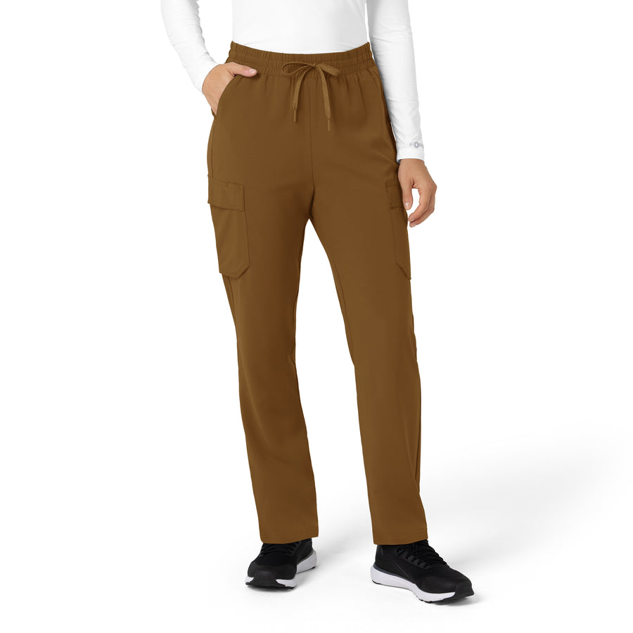Force Cross-Flex Women’s Force Cross-Flex High Waisted Ankle Scrub Pant Carhartt Brown