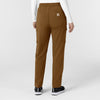 Force Cross-Flex Women’s Force Cross-Flex High Waisted Ankle Scrub Pant Carhartt Brown back view