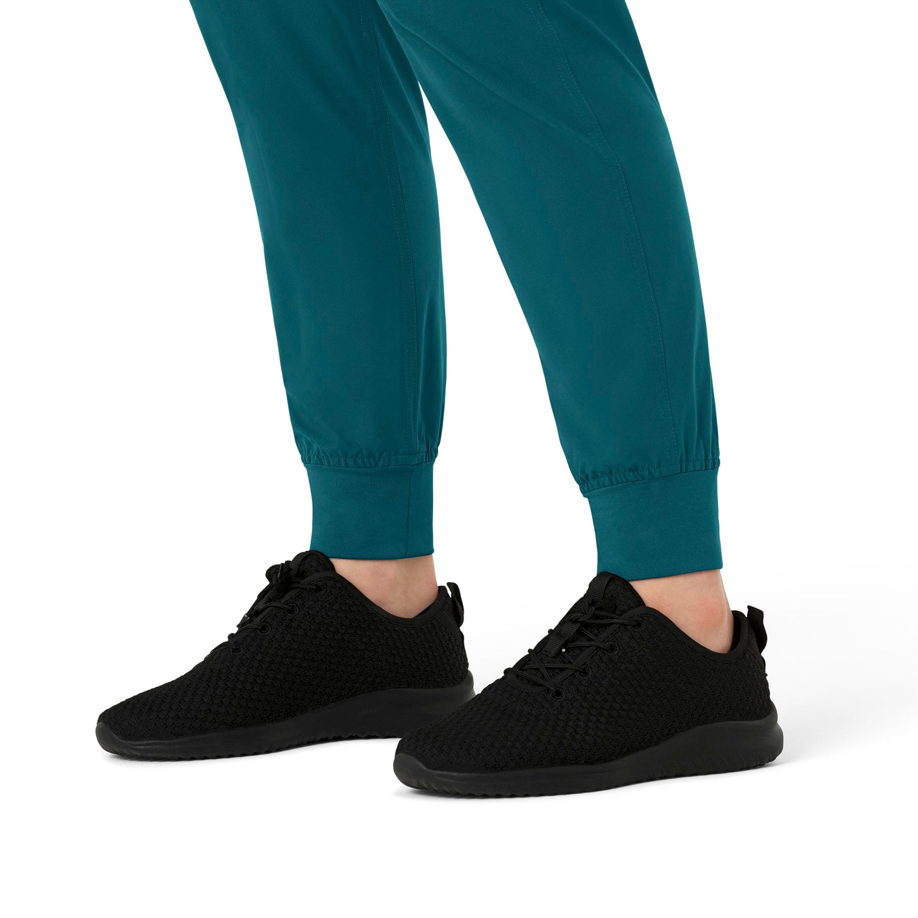 Force Essentials Women's Maternity Jogger Scrub Pant Caribbean back detail