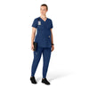 Force Essentials Women's Maternity Jogger Scrub Pant Navy full scrub set
