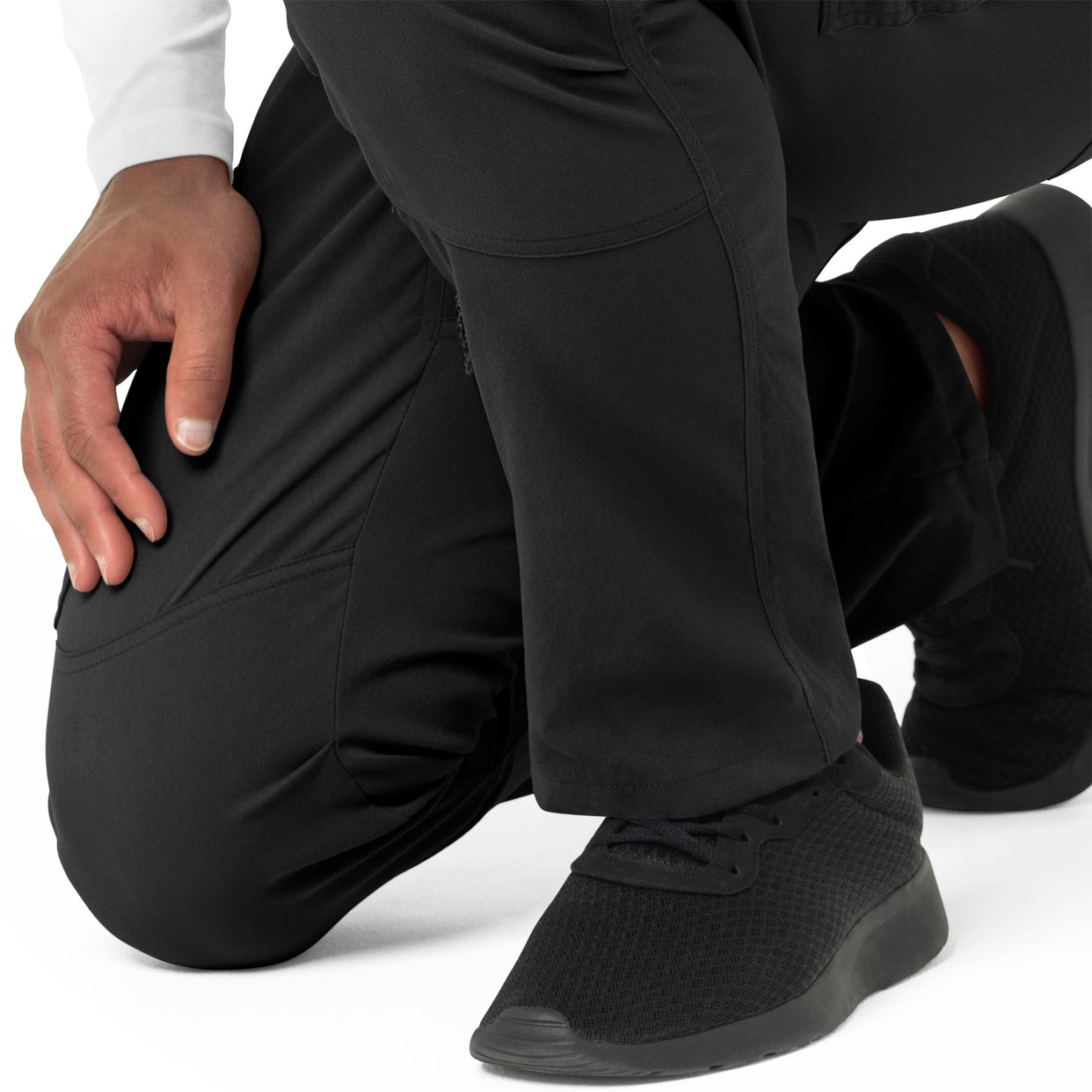 Carhartt Rugged Flex Peak Men's Straight Leg Cargo Scrub Pant - Black