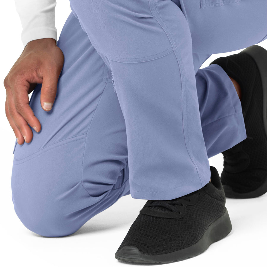 Carhartt Rugged Flex Peak Men's Straight Leg Cargo Scrub Pant - Ceil Blue
