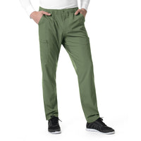 Force Liberty Men's Athletic Cargo Scrub Pant Olive