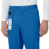 Force Liberty Men's Athletic Cargo Scrub Pant Royal front detail