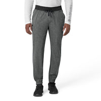 Force Liberty Men's Comfort Cargo Jogger Scrub Pant Charcoal Heather