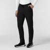Force Cross-Flex Knit Men's Straight Leg Tapered Scrub Pant Black side view