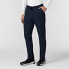 Force Cross-Flex Knit Men's Straight Leg Tapered Scrub Pant Navy side view