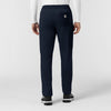 Force Cross-Flex Knit Men's Straight Leg Tapered Scrub Pant Navy back view