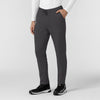 Force Cross-Flex Knit Men's Straight Leg Tapered Scrub Pant Pewter side view