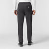 Force Cross-Flex Knit Men's Straight Leg Tapered Scrub Pant Pewter back view